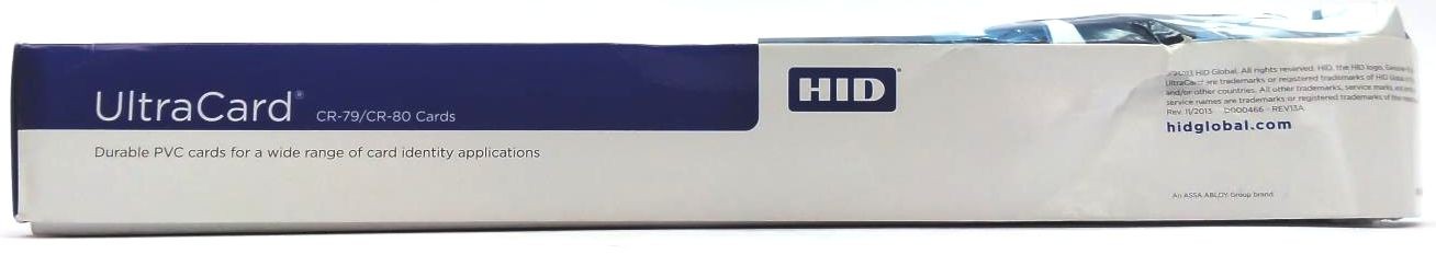 HID PVC Ultracard CR80 NOCO Maximum Print Quality Genuine Cards 500 Count