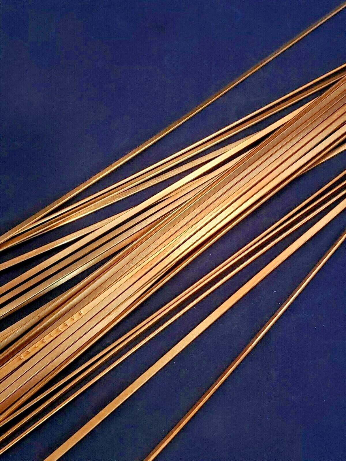 15% Silver PhosCopper Brazing Rod Flat | BCuP-5 | 1/8″ x 0.05″ x 20″