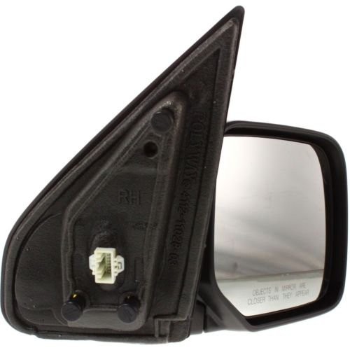 Passenger Side Power Door Mirror Heated Glass Without Turn Signal HO1321248