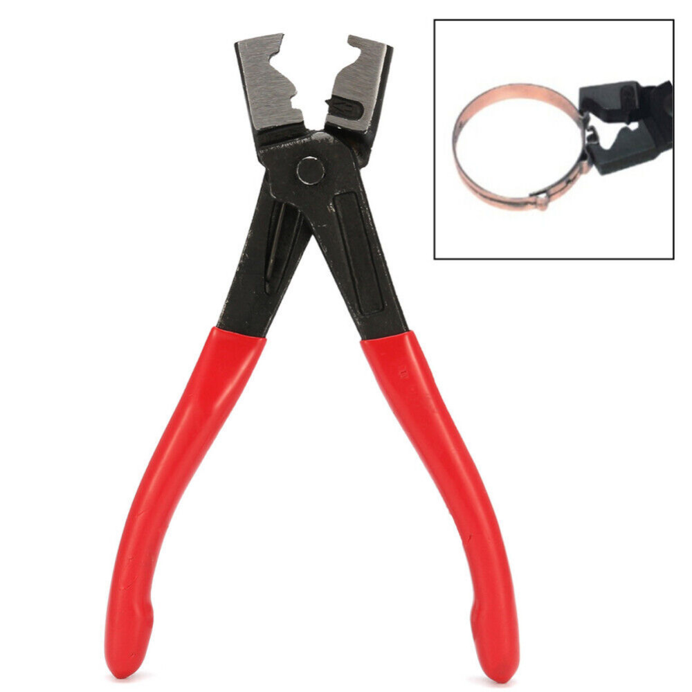 260PCS 304 Stainless Steel Single Ear Stepless Hose Clamps 6.5-21mm Kit or Plier