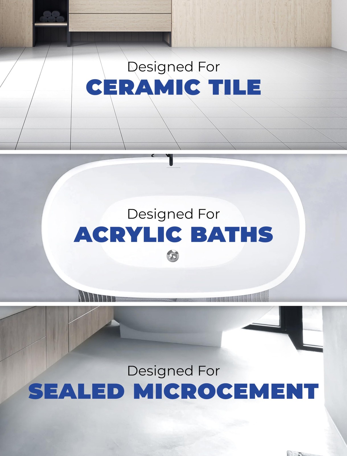 Clear Bloom Anti-Slip Shower Stickers for Tub & Floor — Hexagon,