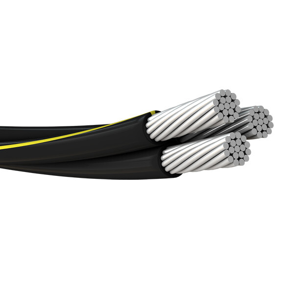 Ramapo 2-2-2 Triplex Aluminum URD Direct Burial Cable 600V (120 Amps)