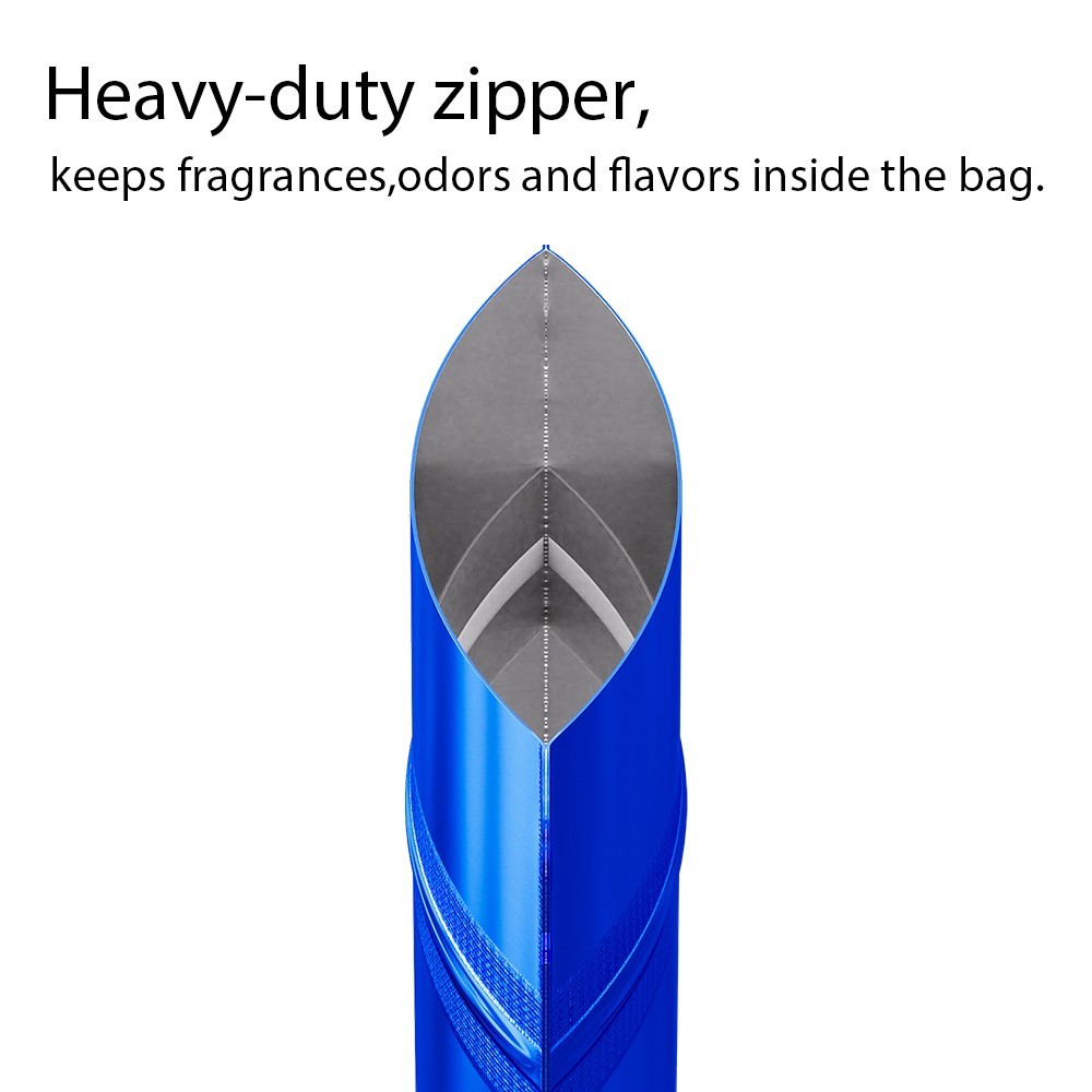 4CustomPrint Zip Seal Mylar Bags | Glossy Resealable for Sample & Candy Storage