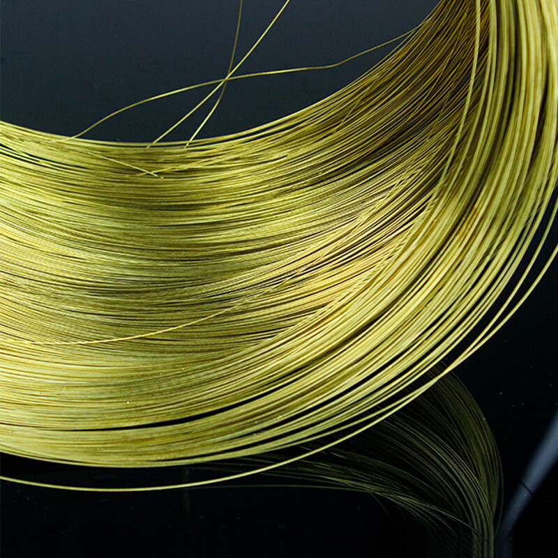 H62 Pure Cu Copper Wire Brass Wire 0.3/0.5/0.8/1/1.5mm-4mm Uncoated Cable Line