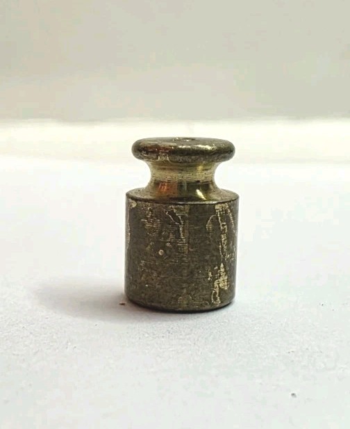 Vintage OHAUS Brass 5g Weight (5 Grams)