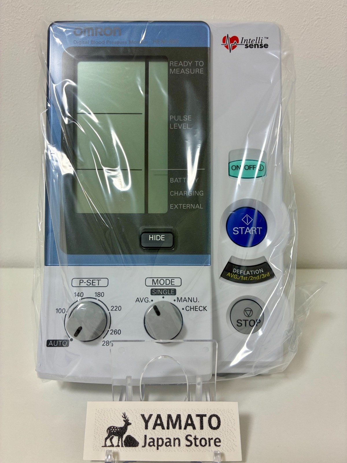 Omron Upper Arm Blood Pressure Monitor HEM-907 Digital Display New From Japan