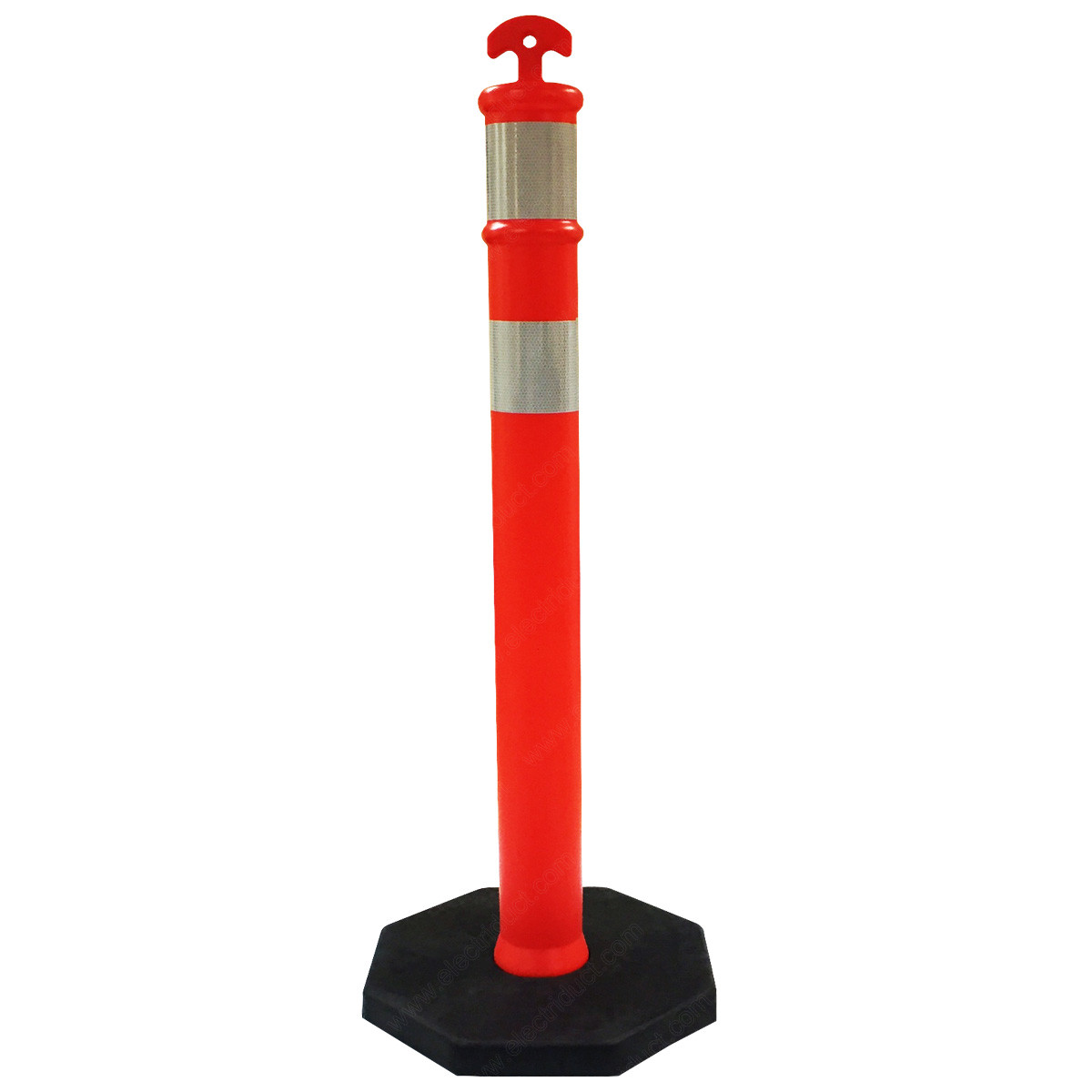 Electriduct Delineator Posts Traffic Safety – Arrow Tops – Orange – Reflectors