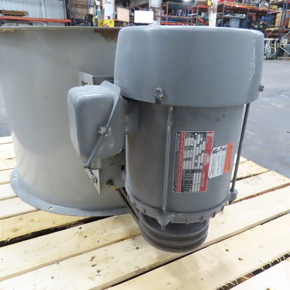 Dayton 3C411 24″ Belt Driven Tubeaxial Fan 3Hp 208-230/460V