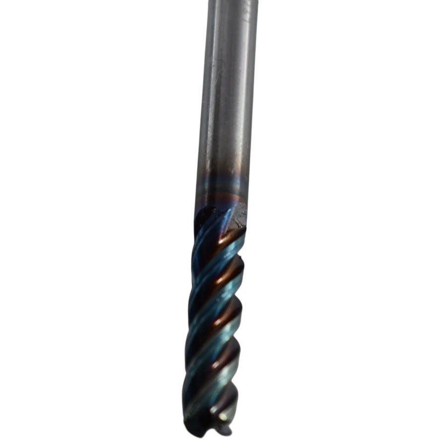 NEW Nachi 41000476 L9703 1/4 Aqua V Mill Carbide End Mill 4FL CR 0.03 1 LOC 3 OA