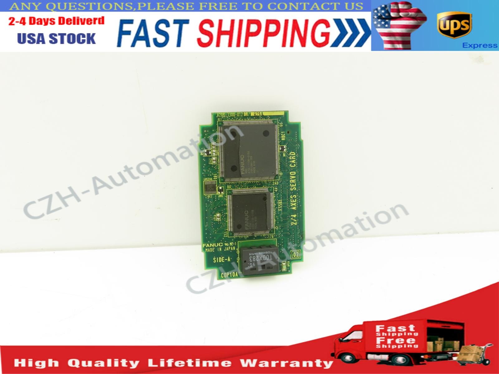 Fanuc A20B-3300-0120 2/4 Axes Servo Card Control Module
