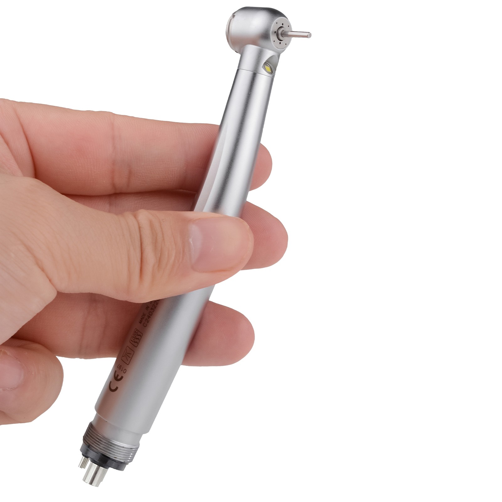 DynaLED Dental High Speed LED Handpiece Self-generator Air Turbine 4H Push