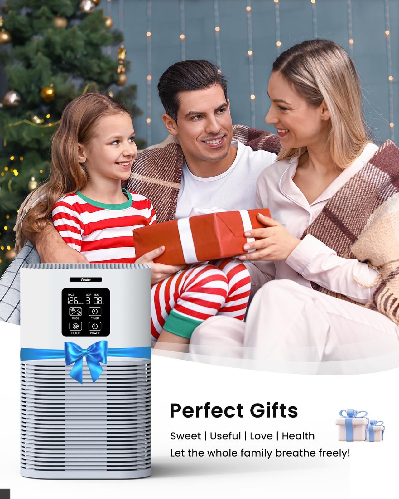 VEWIOR Air Purifiers for Home, Air Purifiers for Large Room up to 1200 sq.ft,…