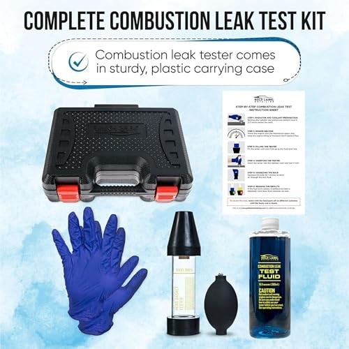 Automotive Combustion Leak Detector Kit – 100+ Tests for Engine Block & Gasket