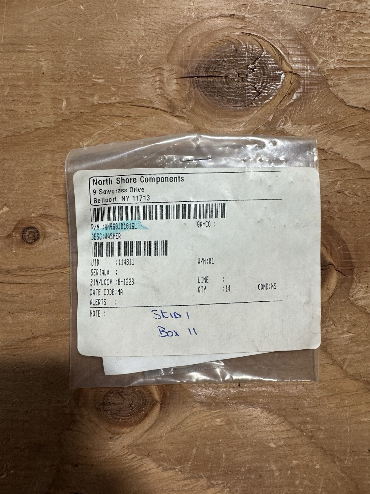 AN960JD1016L WASHER 14PC