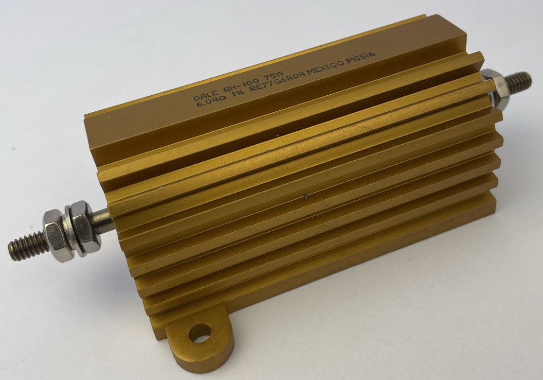 Dale Vishay RH-100 75W 1% 6.04 Mountable Power Resistor RE77G6R04 M0516 MEXICO