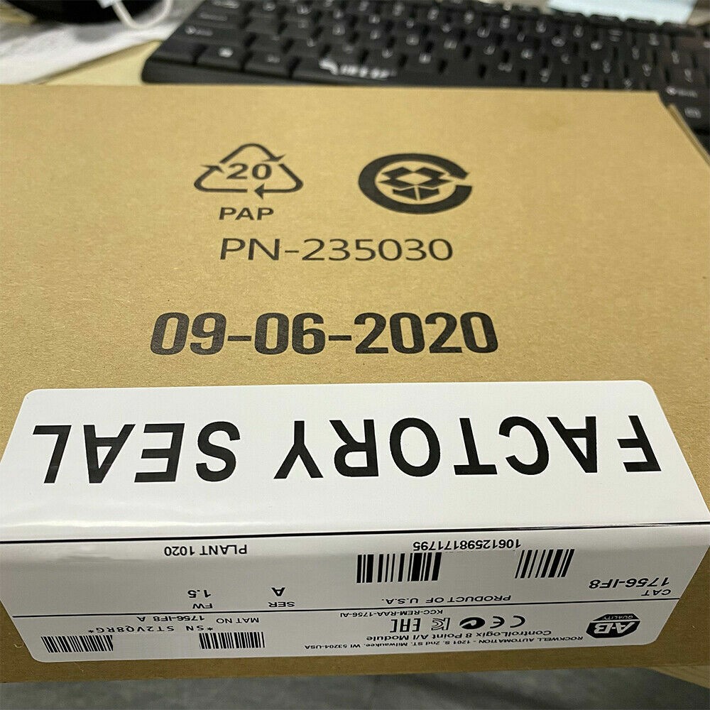 New Sealed Allen Bradley 1756-IF8 ControlLogix 8 Point A/I Module 1756IF8 Ser A