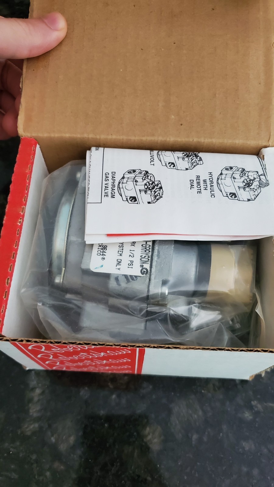 Robertshaw Gas Valve 700-506 Model 7000 BMVR