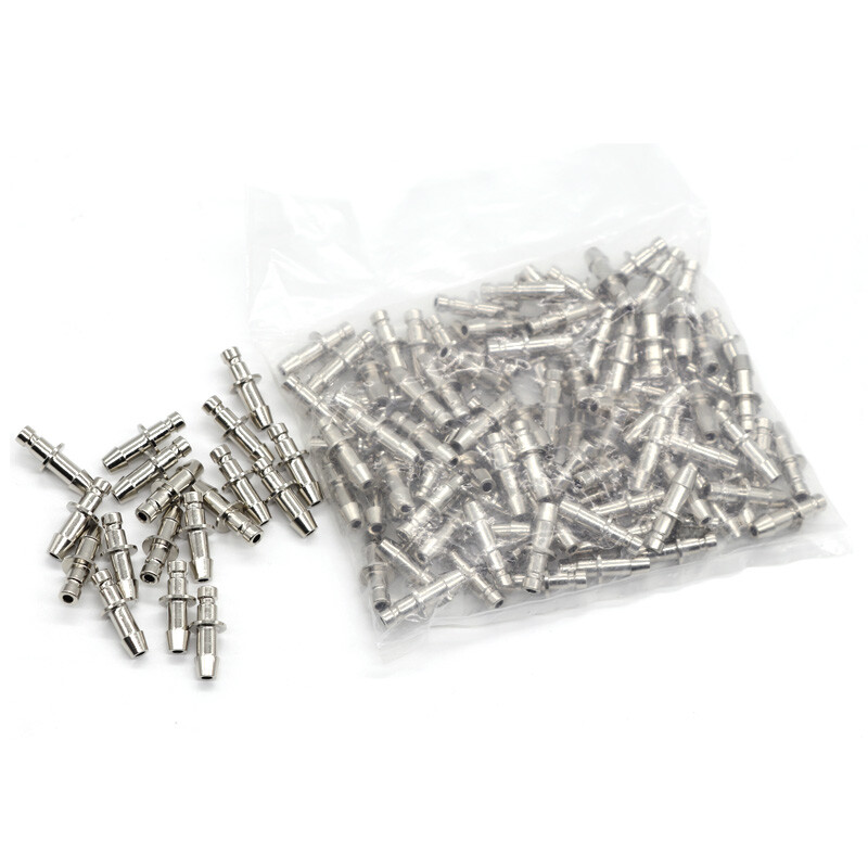 20Pcs/Pack Male Blood Pressure Cuff Connector Connectors Metal Bayonet socket