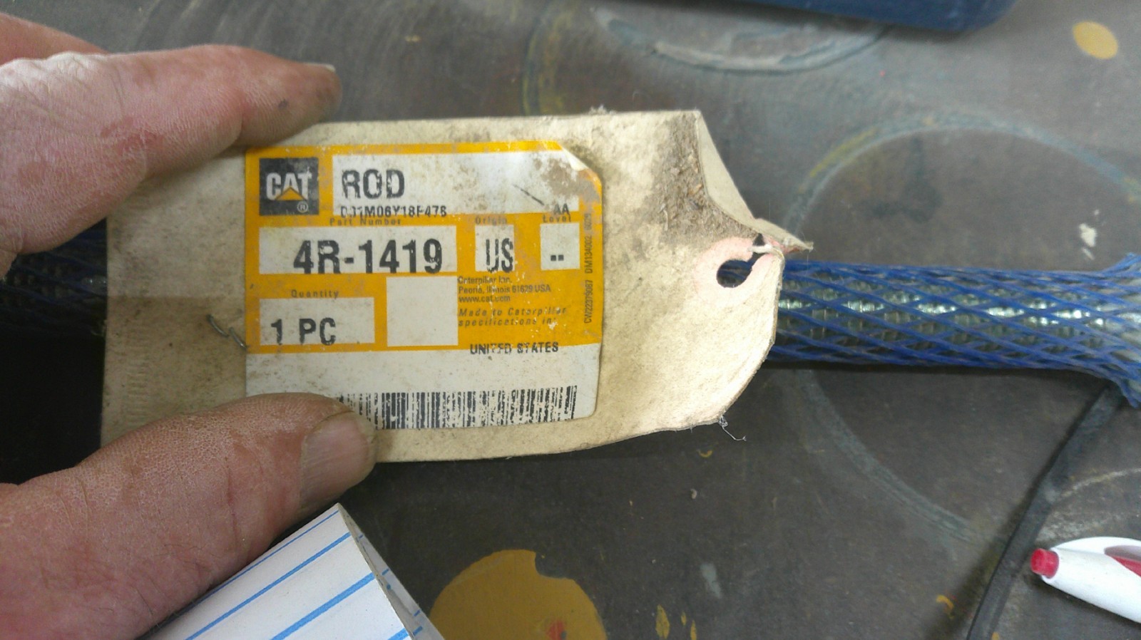 New OEM CAT 4P-1419 Rod 4P1419 Caterpillar