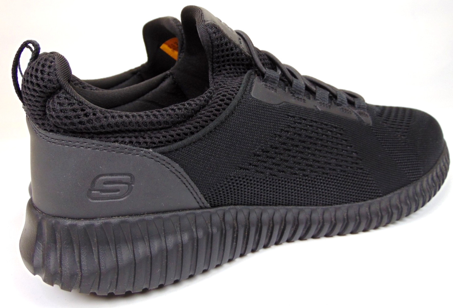 Skechers Men’s Work RF Cessnock Slip Resistant Slip On Shoes Size 11.0 M, Black