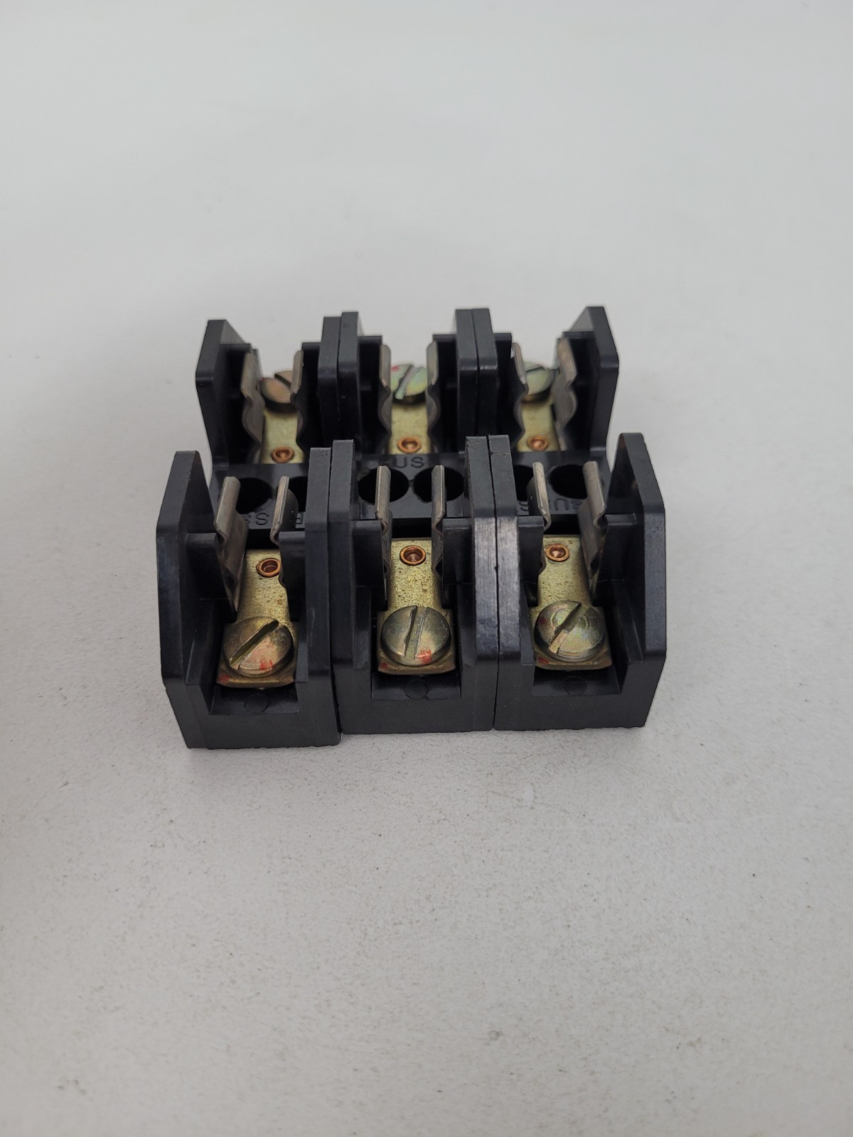 Lot of 3 – 2807 Bussmann 30 Amp 600V Fuse Holder – Next Day Option