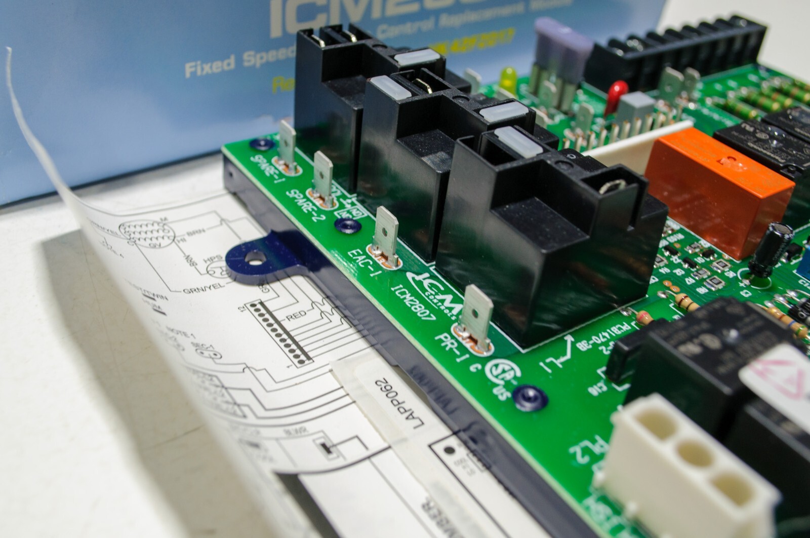 ICM Controls ICM2807 Fixed Speed Furnace Control Board