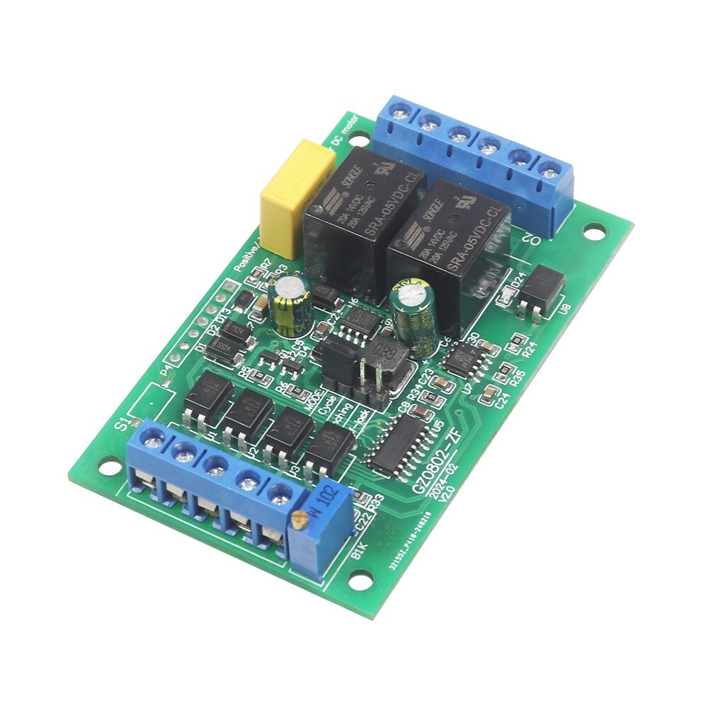 DC 6V 12V 24V Forward Reverse Motor Controller Relay Limit Switch Driver Module