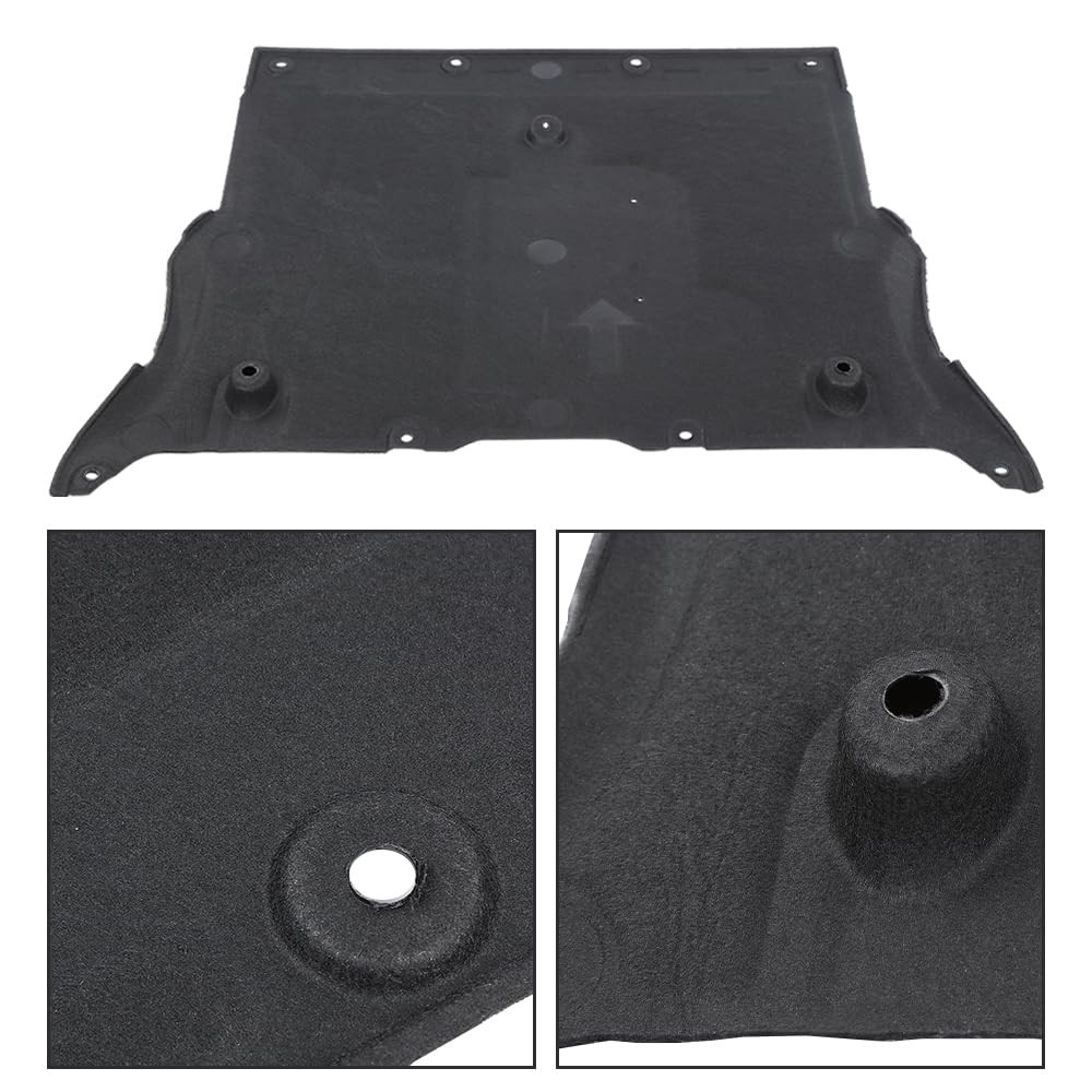 Front Under Engine Cover Splash Guard Tesla Model 3 2017-2023 1104312-00-B Black