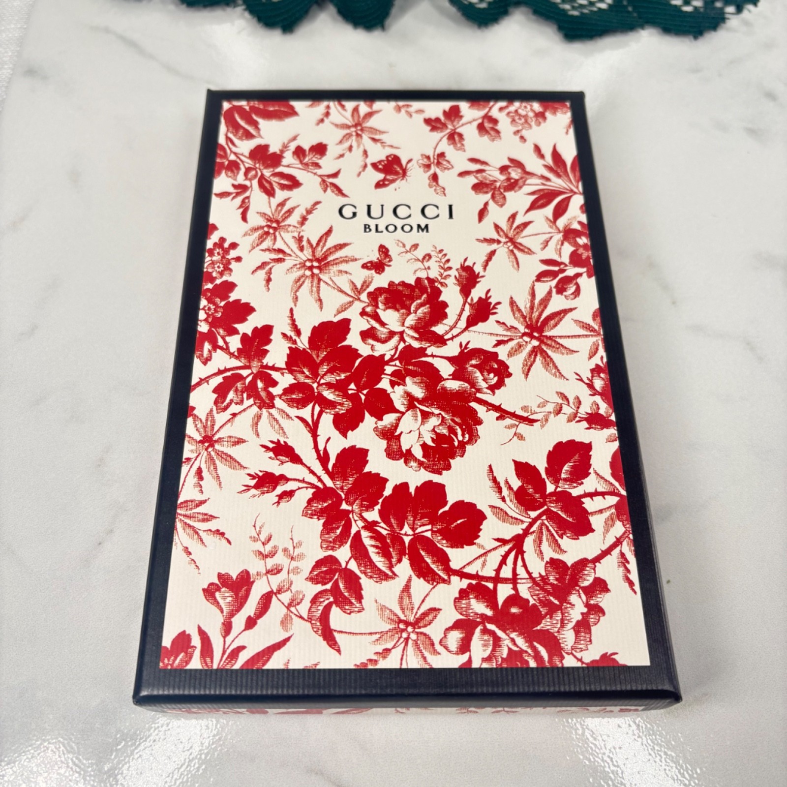 Gucci GG Red Floral Bloom Journal, Notebook, Sketch Book, Doodle Pad New w/ Box