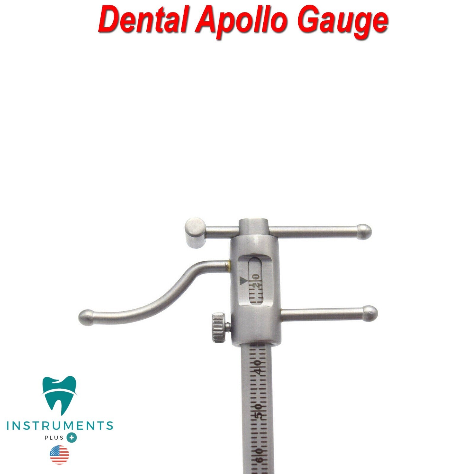 Dental VDO Gauge Premium Grade Venus Apollo Prosthodontics Gauge Ruler HD
