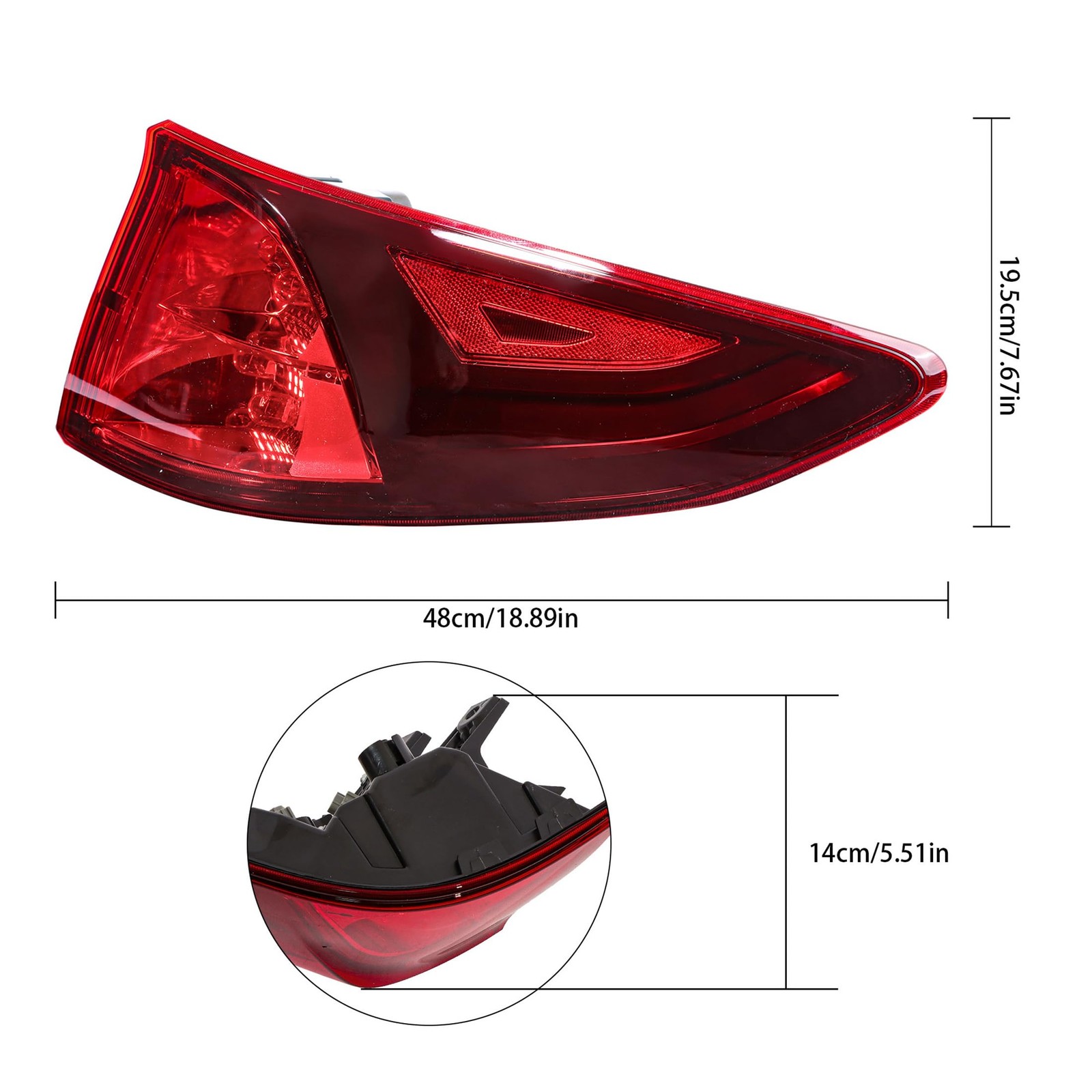 Honda Odyssey 2023-2025 Passenger Side Outer Tail Light HO2805131