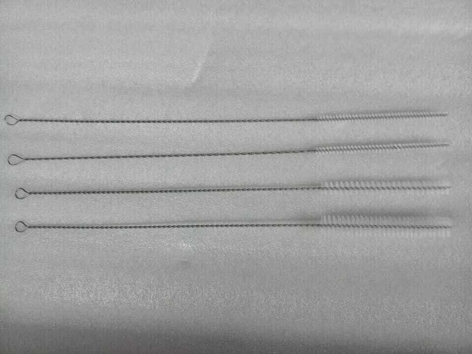 10 Piece Soft Cleaning Brush Laparoscopic Surgical Instruments Set Size 6 Inch