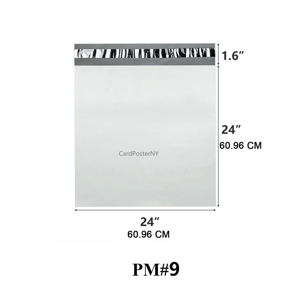 100 Pcs Poly Mailers Shipping Bag ， Self-Sealing Shipping Bags