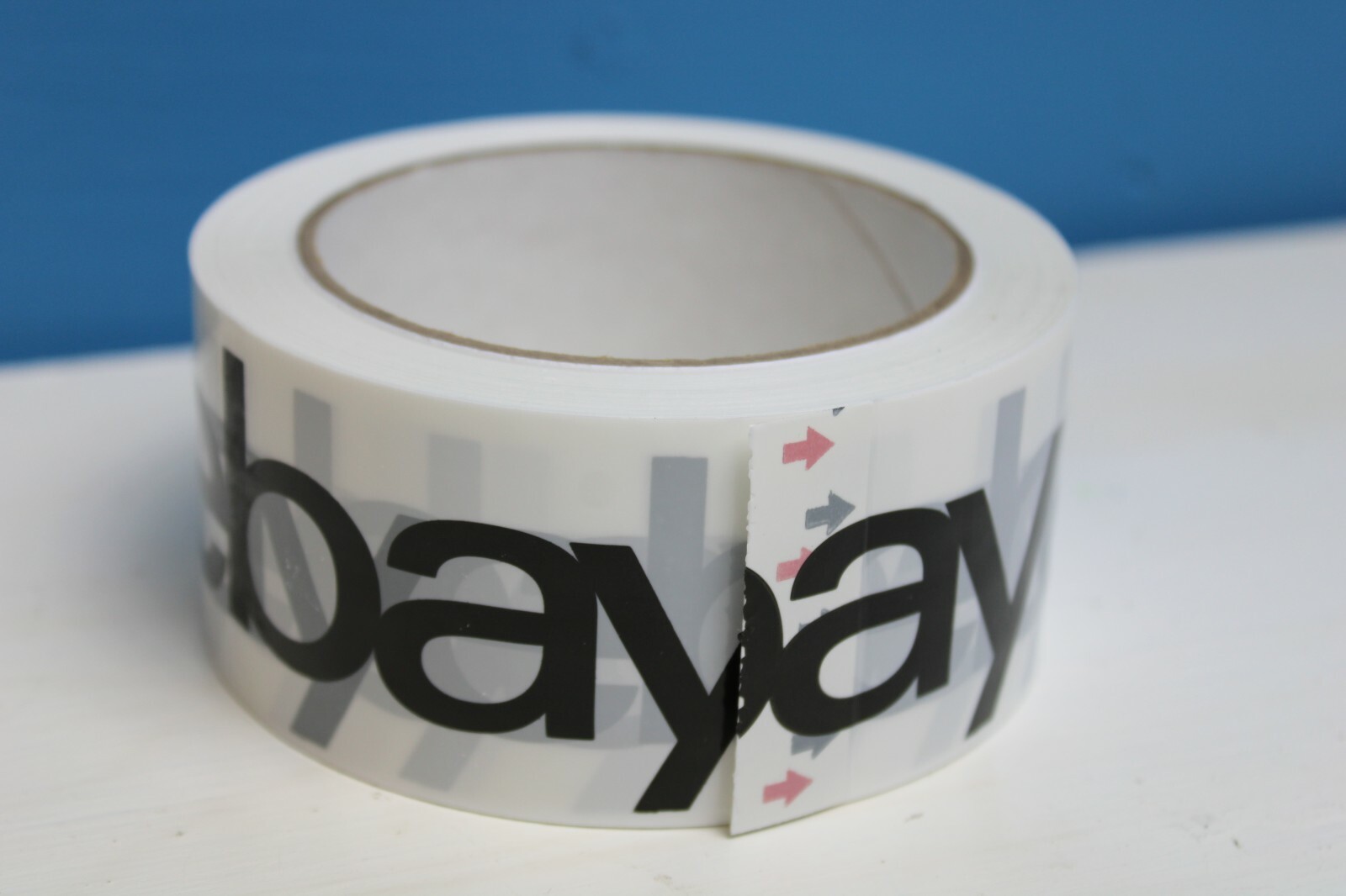 1 Roll – Official EBAY Branded Packaging Tape 2″ 75 yards Black (New)