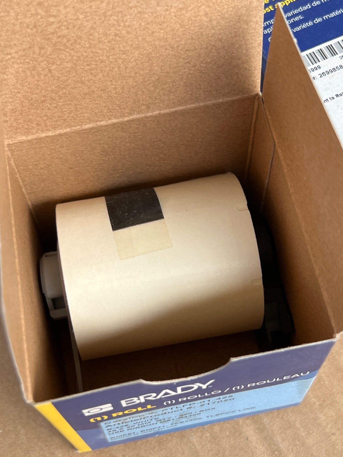 (Lot 2 Pcs) Brady PTLFP-01-425 Roll 217020