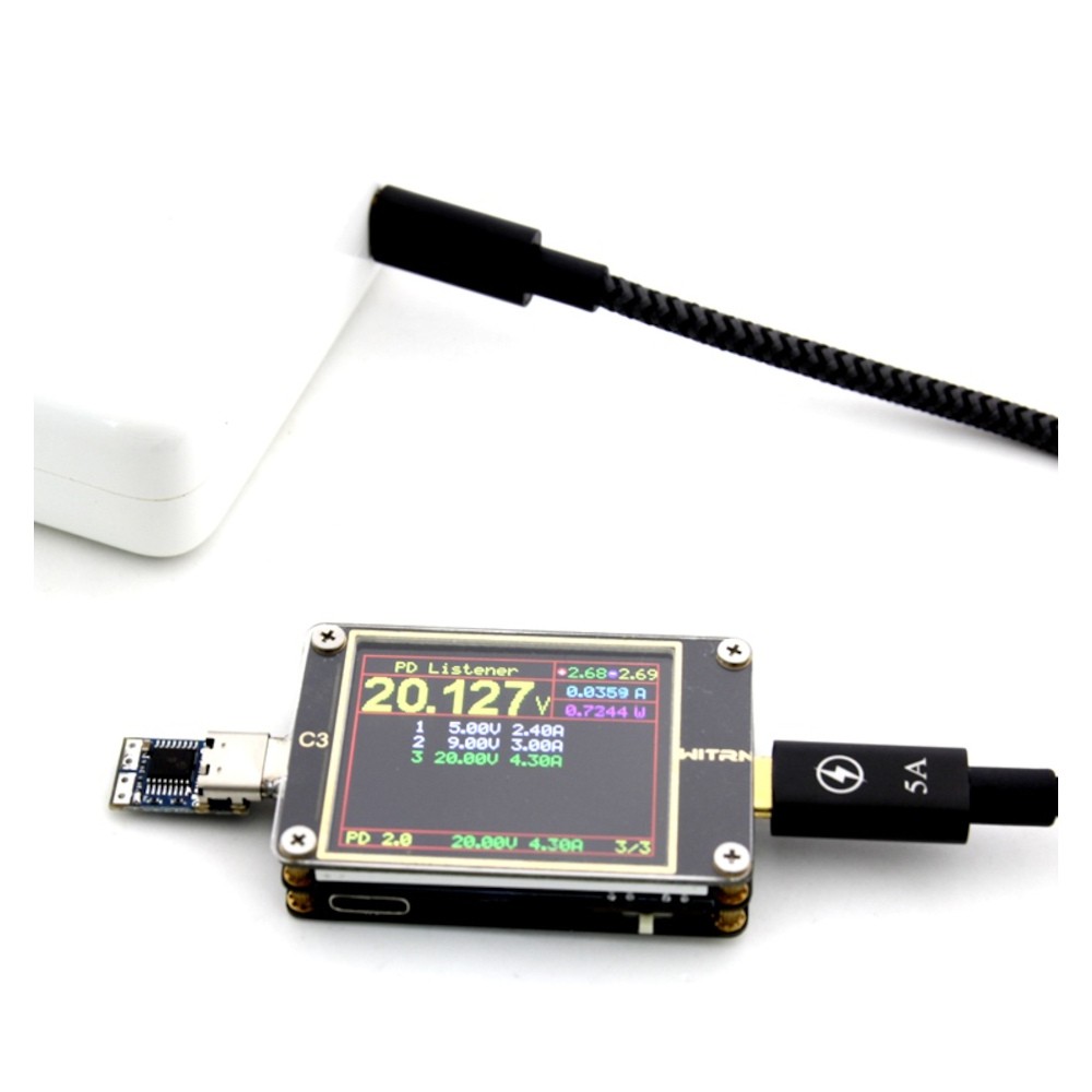 USB-C PD Type-C DC Fixed Voltage Power Trigger Module 9V 12V 15V 20V 5A Female