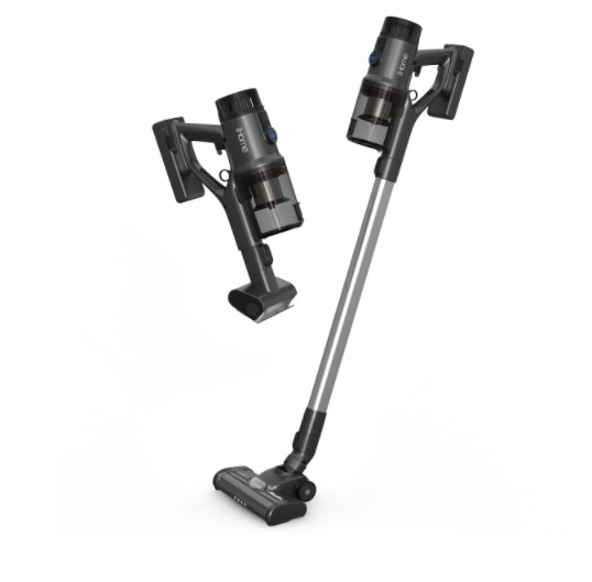 iHome iHSV2-GRY StickVac SV2 Lightweight Cordless Vacuum Cleaner, with Strong
