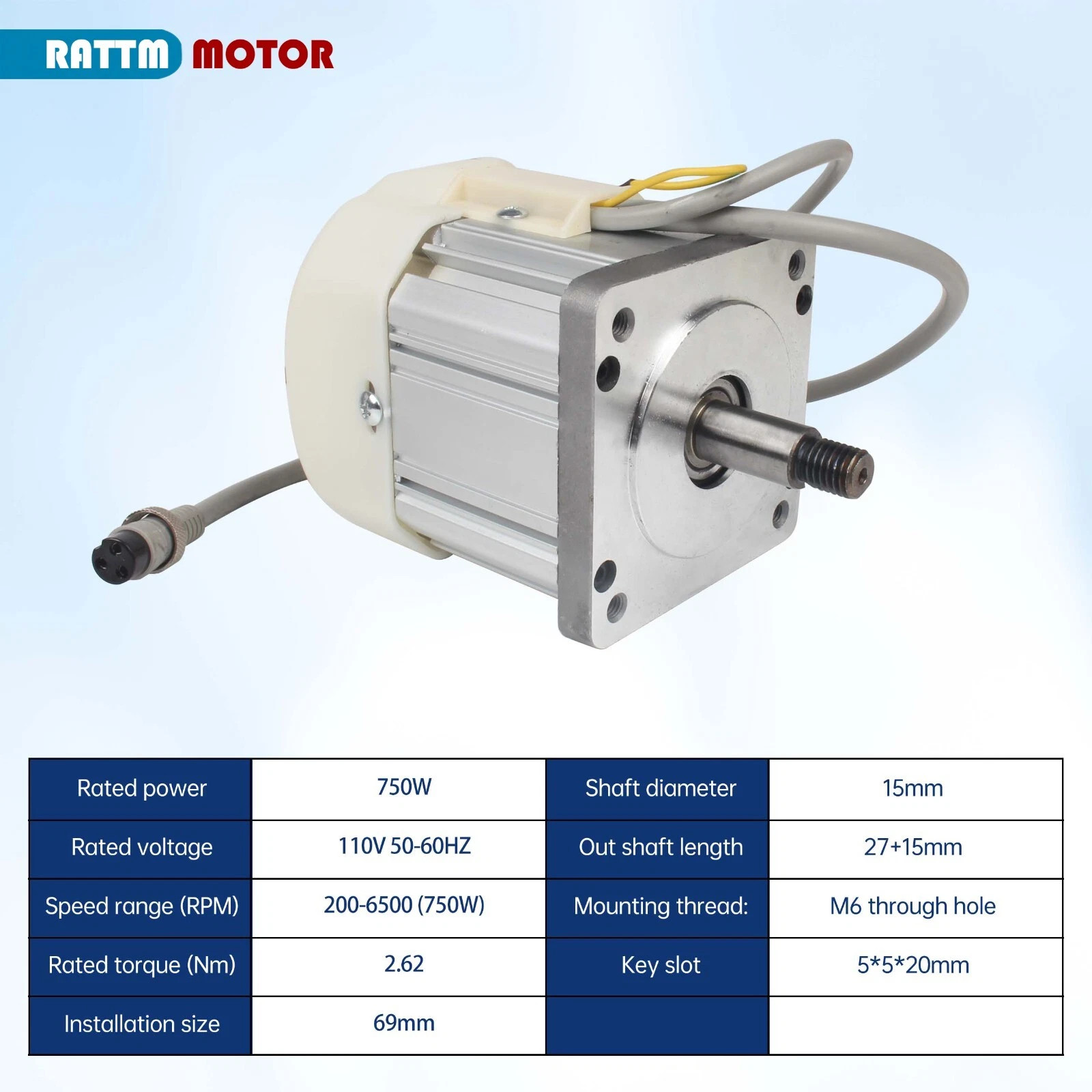 【US】550W 750W 2200W AC Brushless Servo Motor With Speed Drive CNC Controller Kit