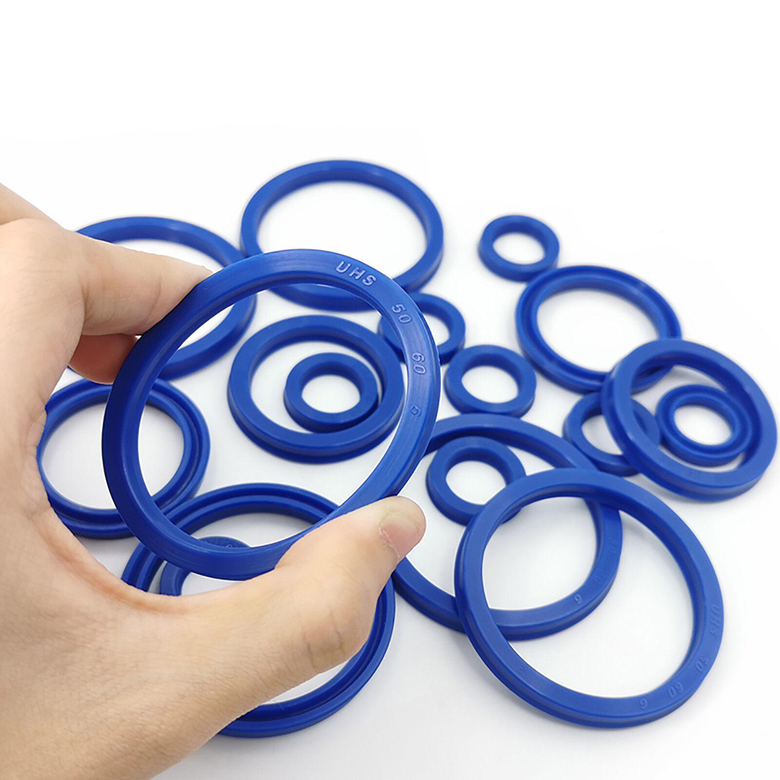Oil Seal Rings UN/UNS/UHS PU U-cup Piston Hydraulic Rod Height 5-12mm All Sizes