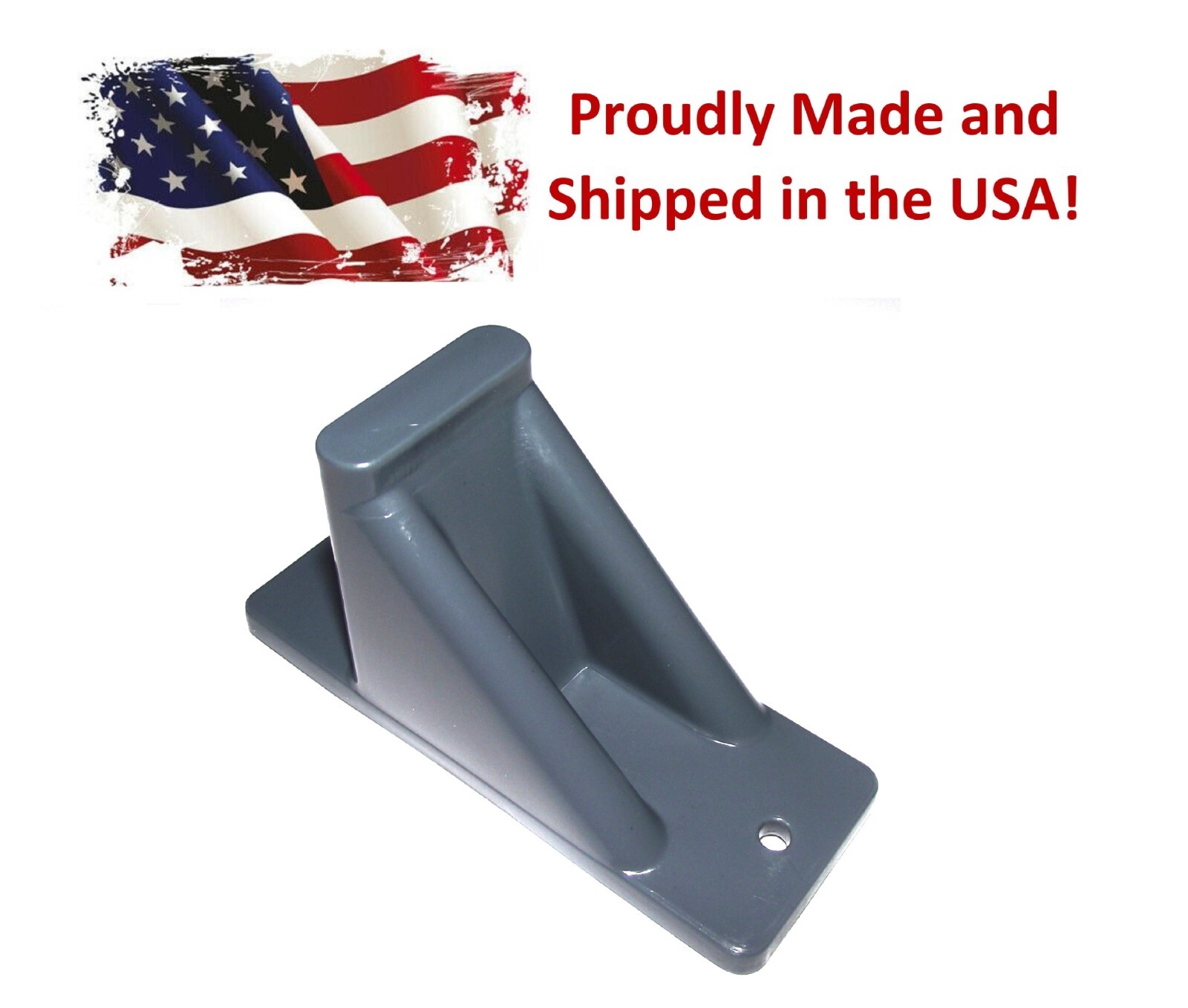 Dark Grey Plastic Roof Mini Snow Ice Guard-1 Pack Prevent Sliding Snow