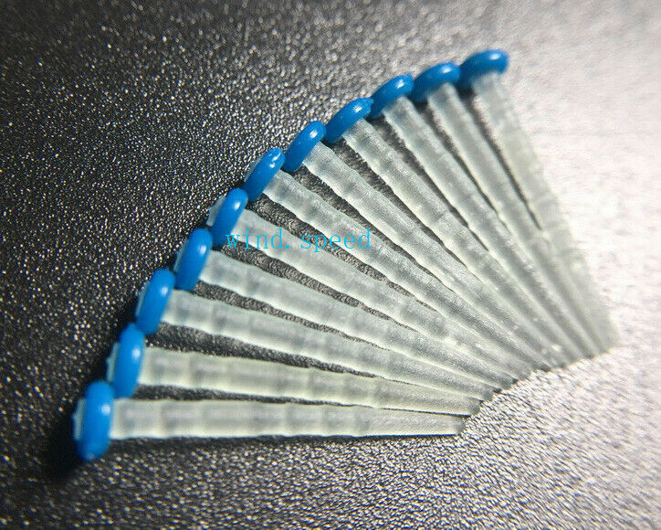 200 Pcs Dental Fiber Post Glass Quartz Teeth Restorative Posts 1.0 1.2 1.4 1.6mm