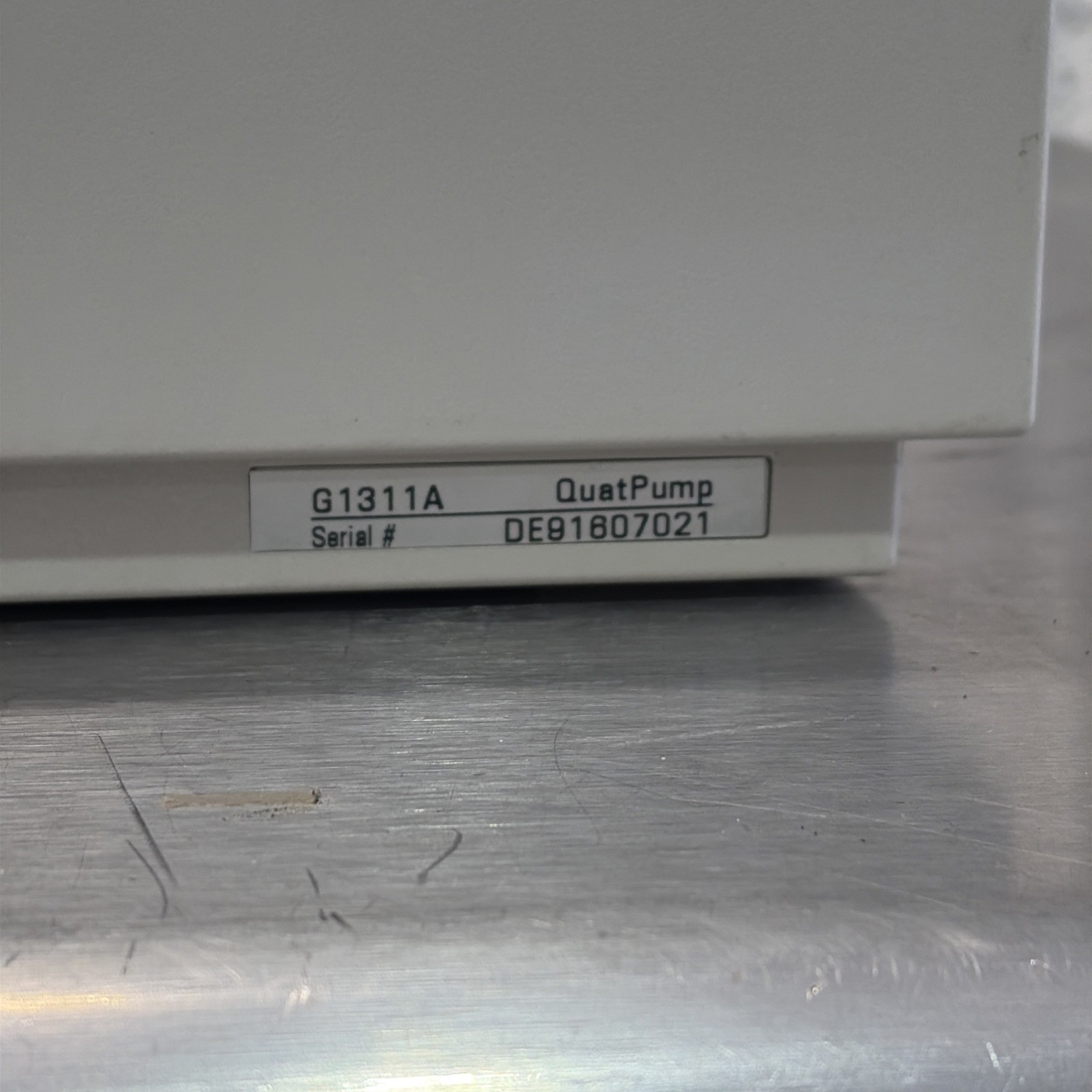 Agilent QuatPump G1311A HP Series 1100 Quaternary Pump