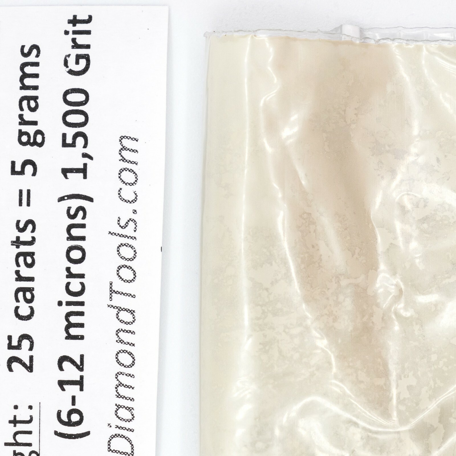 TechDiamondTools Diamond Powder 1,500 Grit 6-12 Microns, 25 cts = 5 Grams