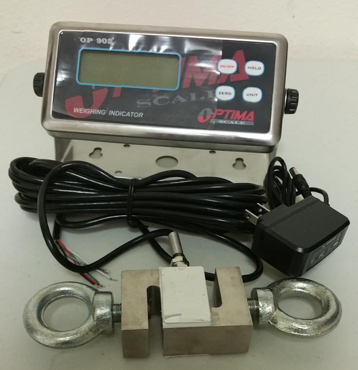 Crane Scale 20,000X0.5 lb S Type load cell MS-1-20k /Digital Indicator