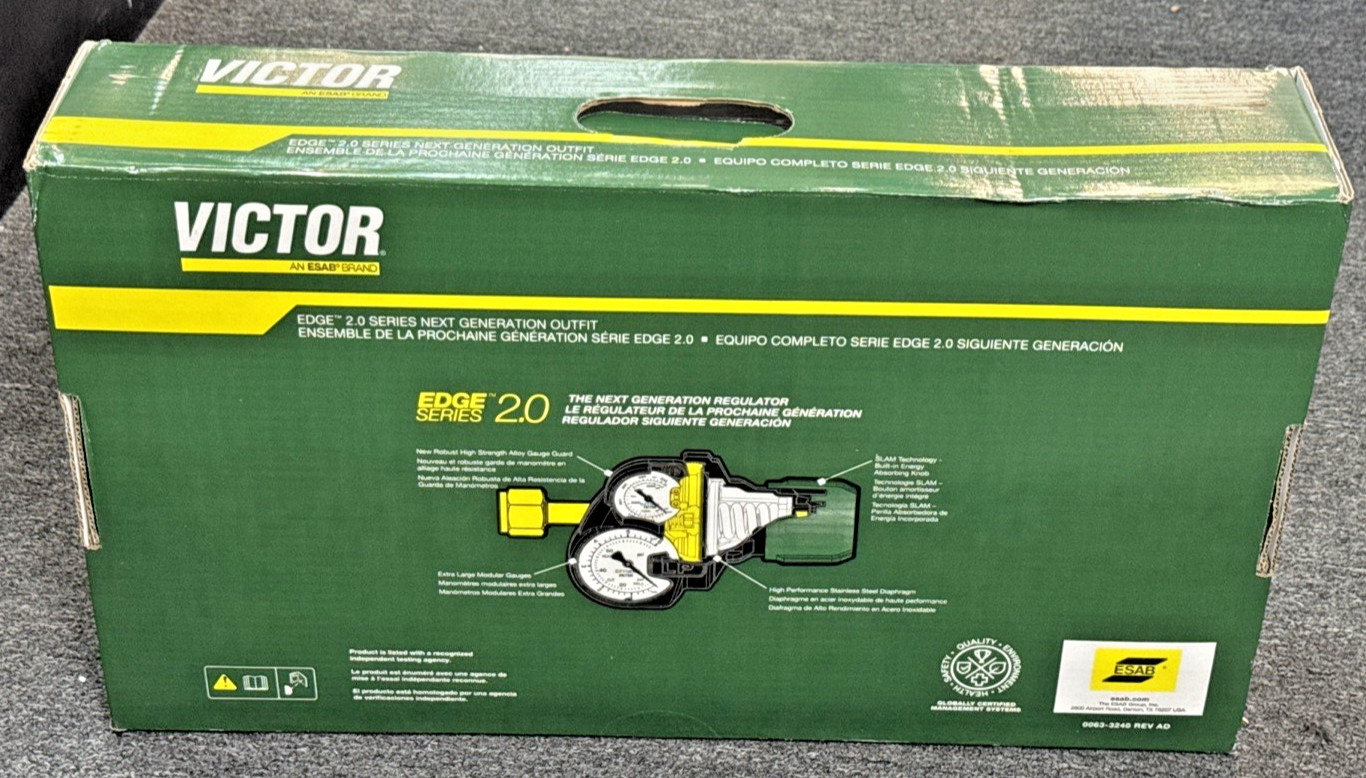 VICTOR 0384-2113 Journeyman II AF Edge 2.0 Series Cutting Torch Outfit