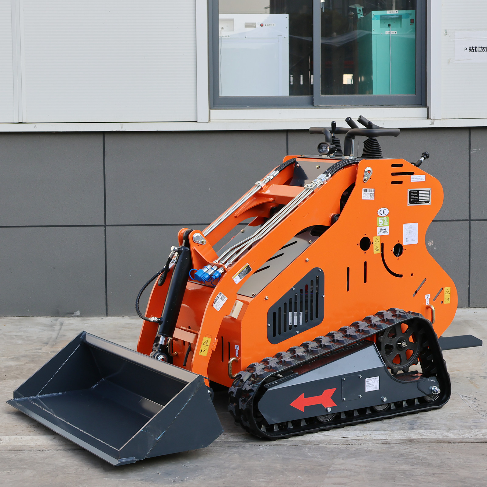 Free Shipping New MachPro MP-S330 Mini Skid Steer Track Loader 15HP Gasoline EPA
