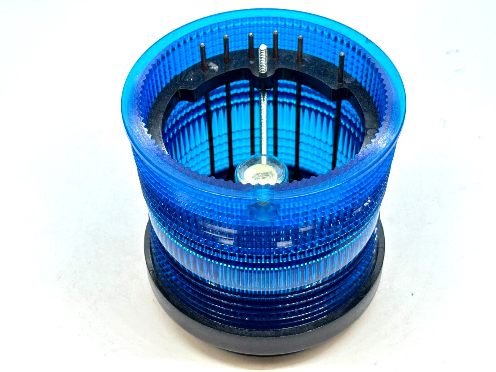 Edwards 101SINB-G1 AdaptaLight 101 Series Stackable Beacon Light Blue .61A 24VDC