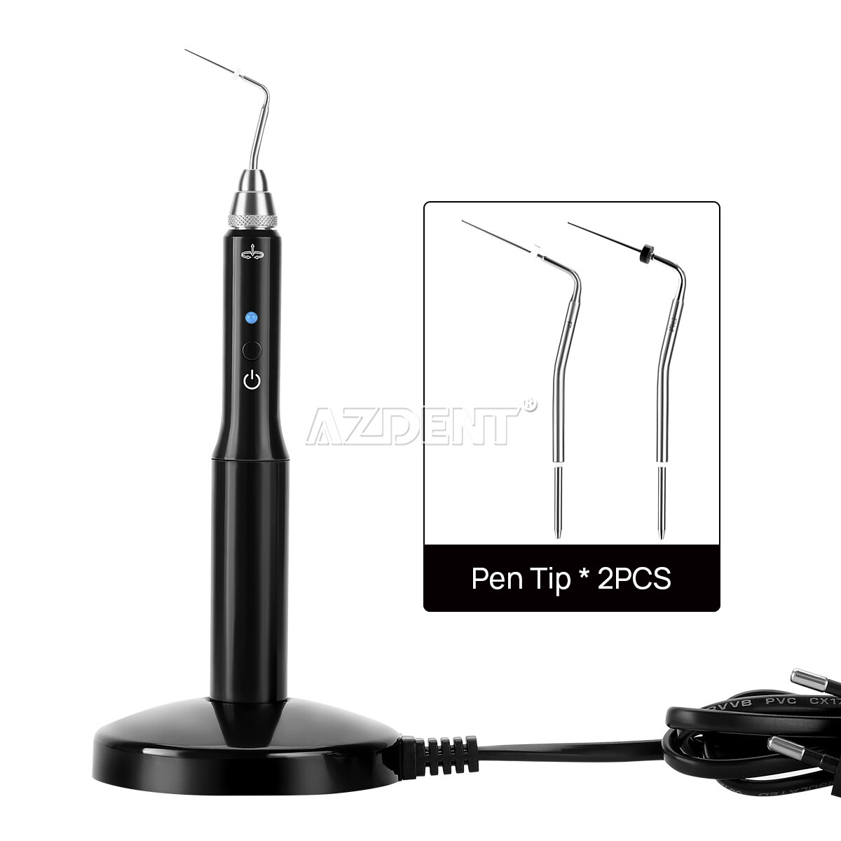 Dental Cordless Gutta Percha Obturation System Endo Heated Pen Root/Hand Plugger
