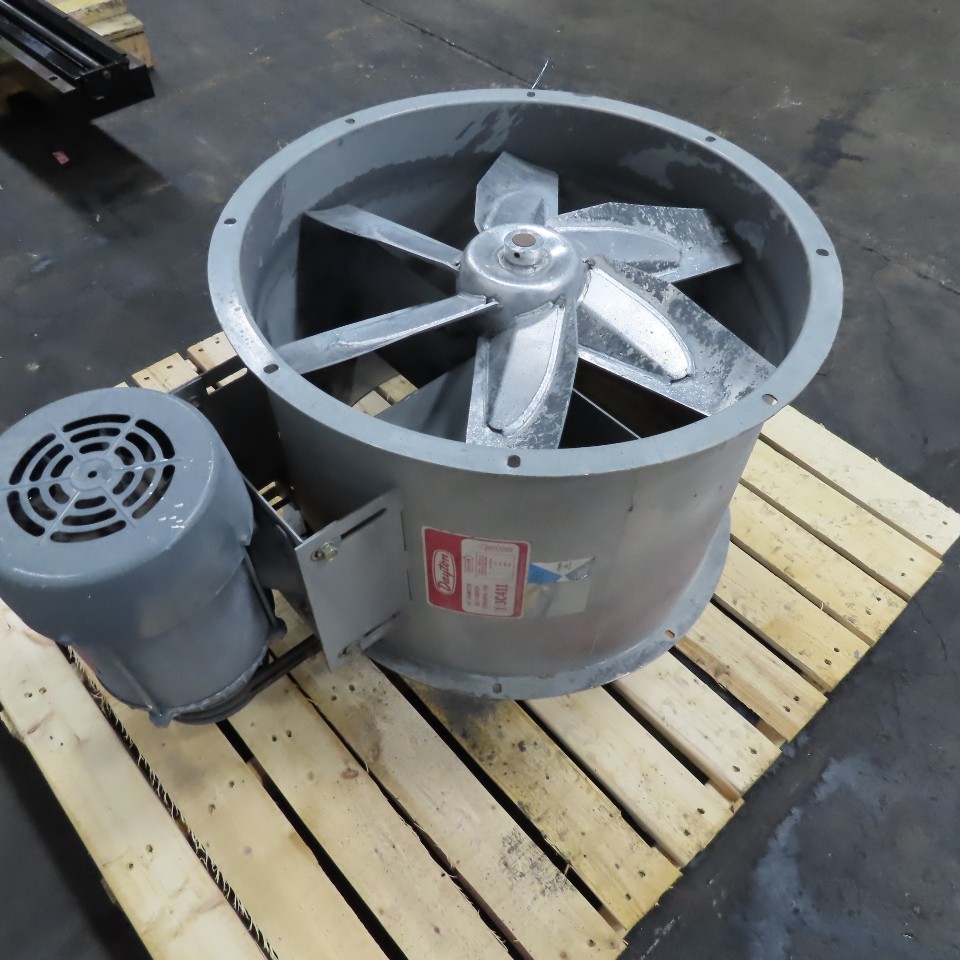 Dayton 3C411 24″ Belt Driven Tubeaxial Fan 3Hp 208-230/460V