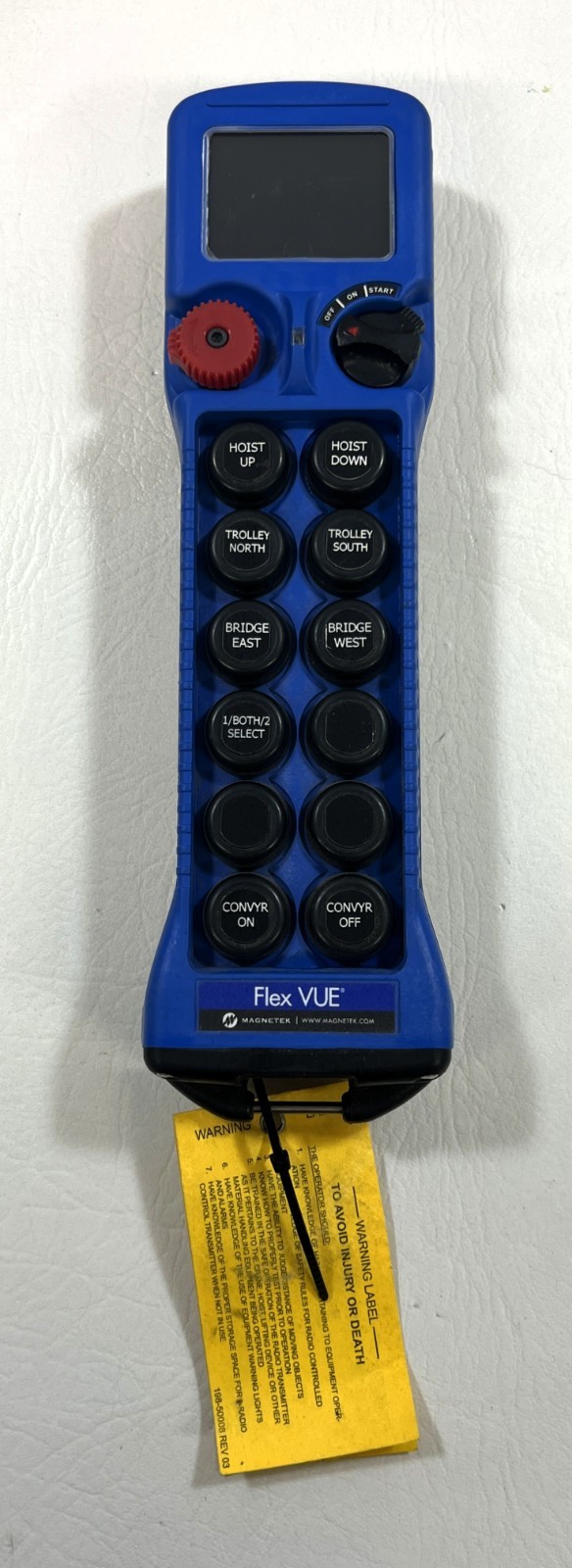 Magnatek Flex VUE 12 PRO Rugged Wireless Transmitter 195-51927-1001 – Blue, NEW